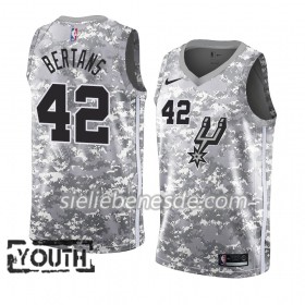Kinder NBA San Antonio Spurs Trikot Davis Bertans 42 2018-19 Nike Grau Swingman